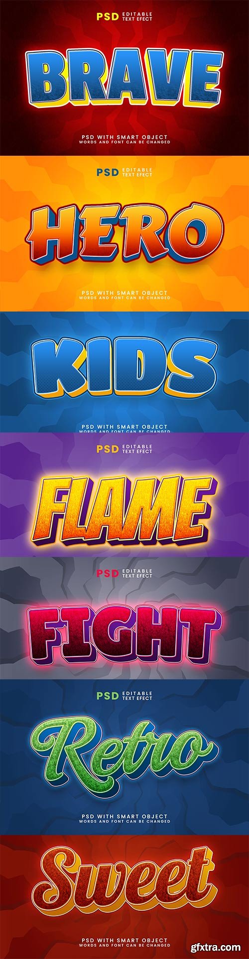 Psd text effect set vol 88 Psd text effect set vol 88