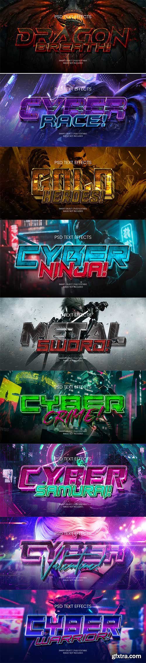 Psd text effect set vol 89 Psd text effect set vol 89