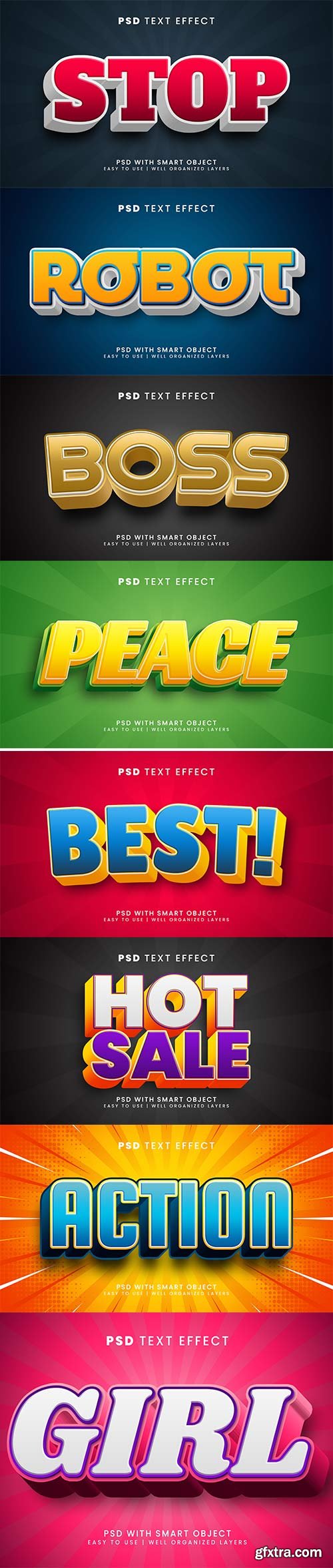 Psd text effect set vol 82