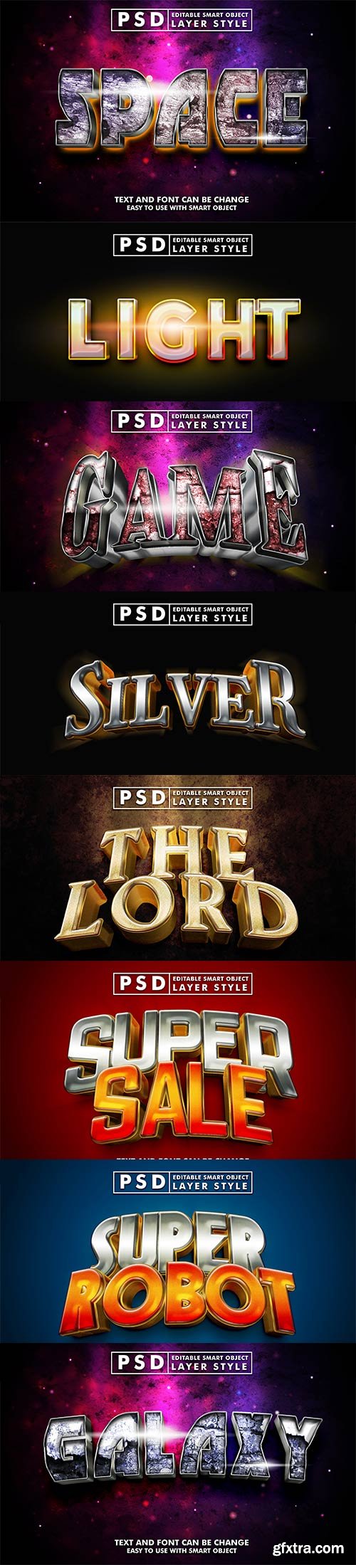 Psd text effect set vol 78