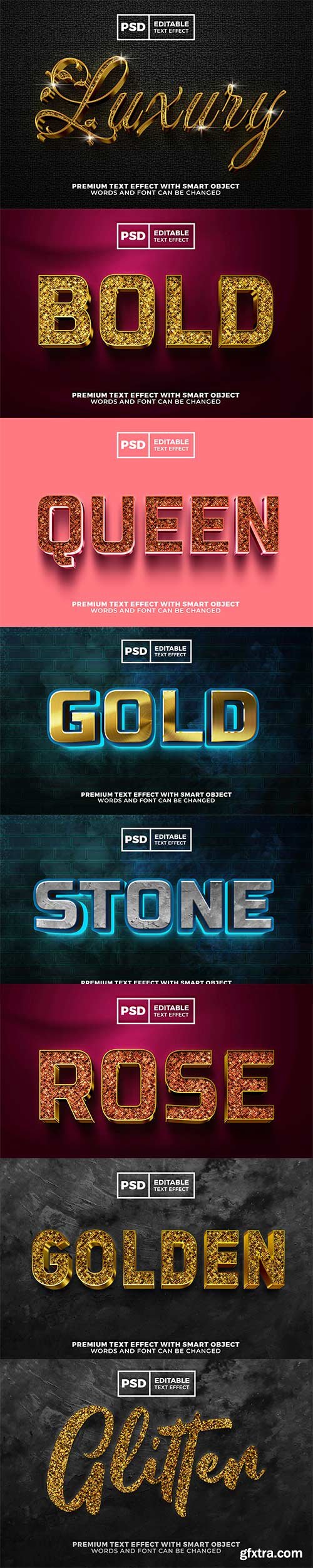 Psd text effect set vol 73