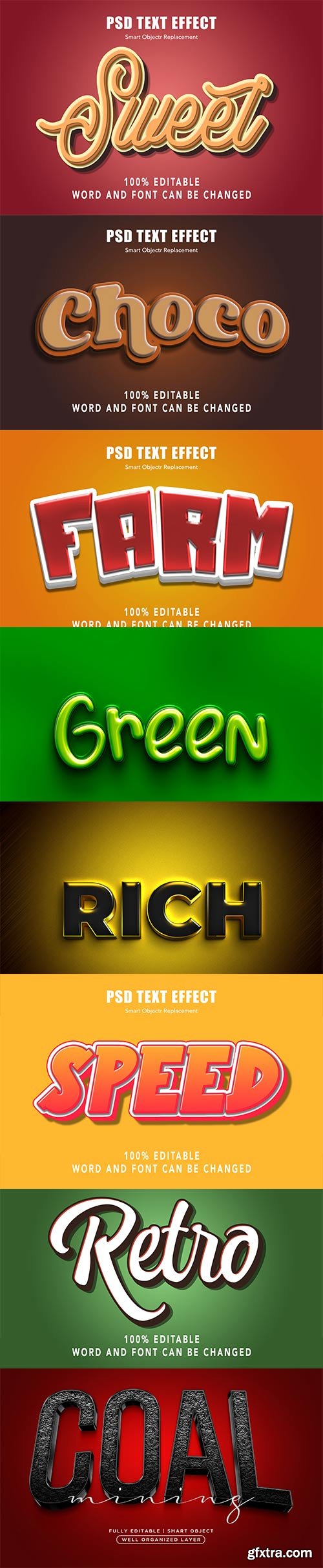 Psd text effect set vol 75