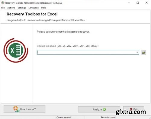 Recovery Toolbox for Excel 3.8.47