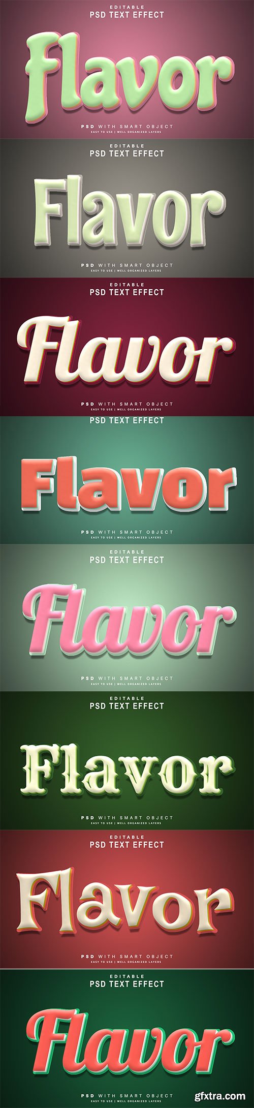 Psd text effect set vol 119