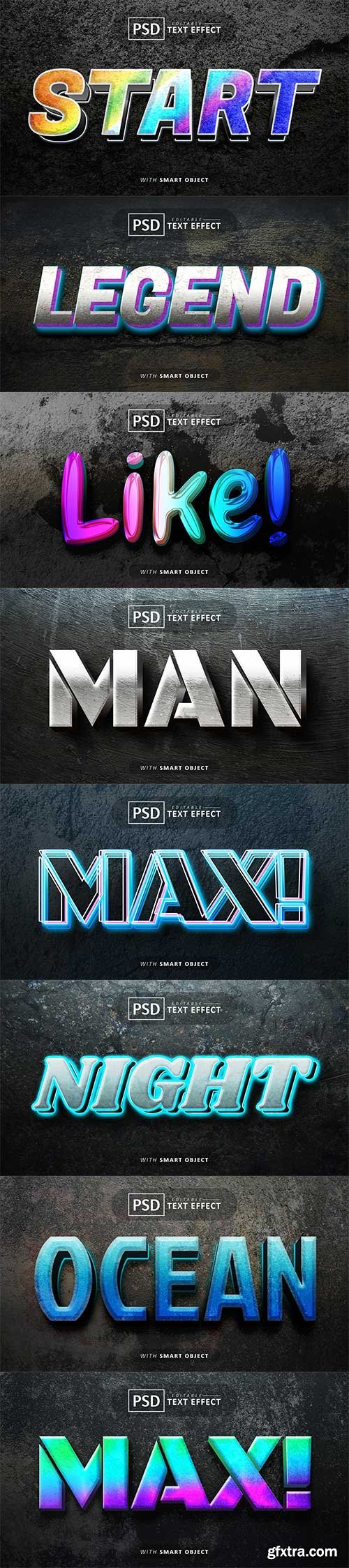 Psd text effect set vol 101