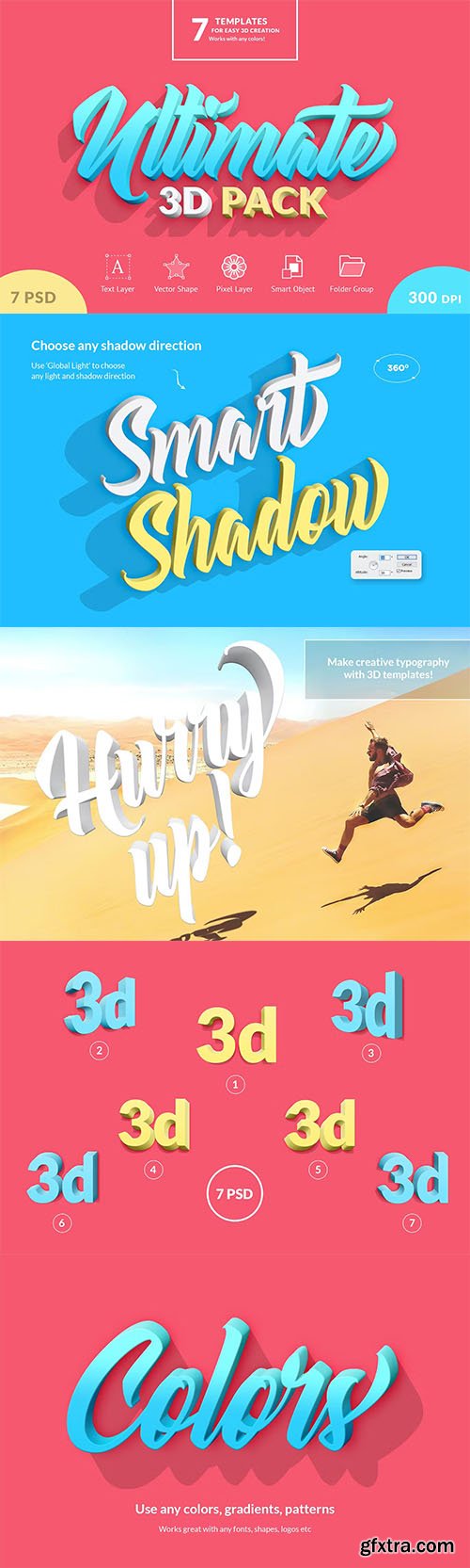 Ultimate 3D Templates Pack