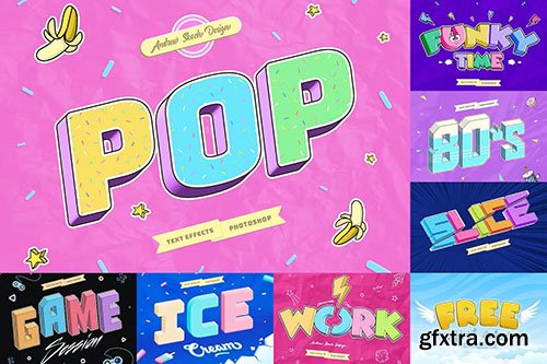 Pop Art Text Effects