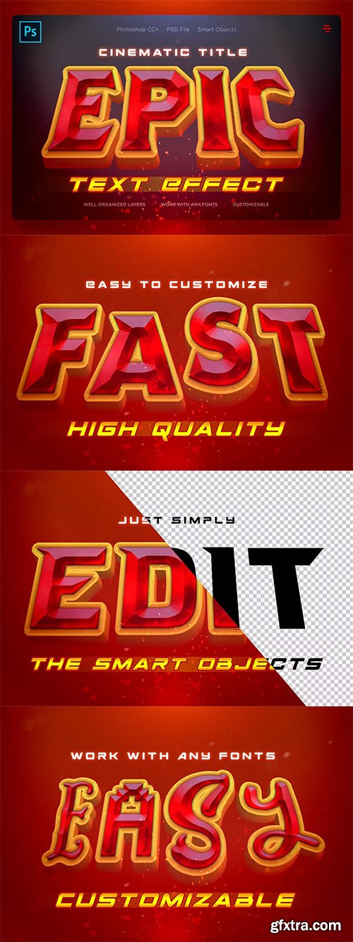 EPIC - Cinematic Text Effects