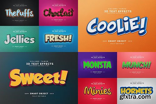 3D Text Effects Vol.3