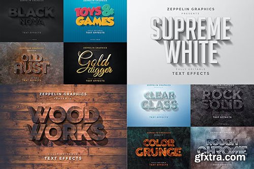 3D Text Effects Vol.4