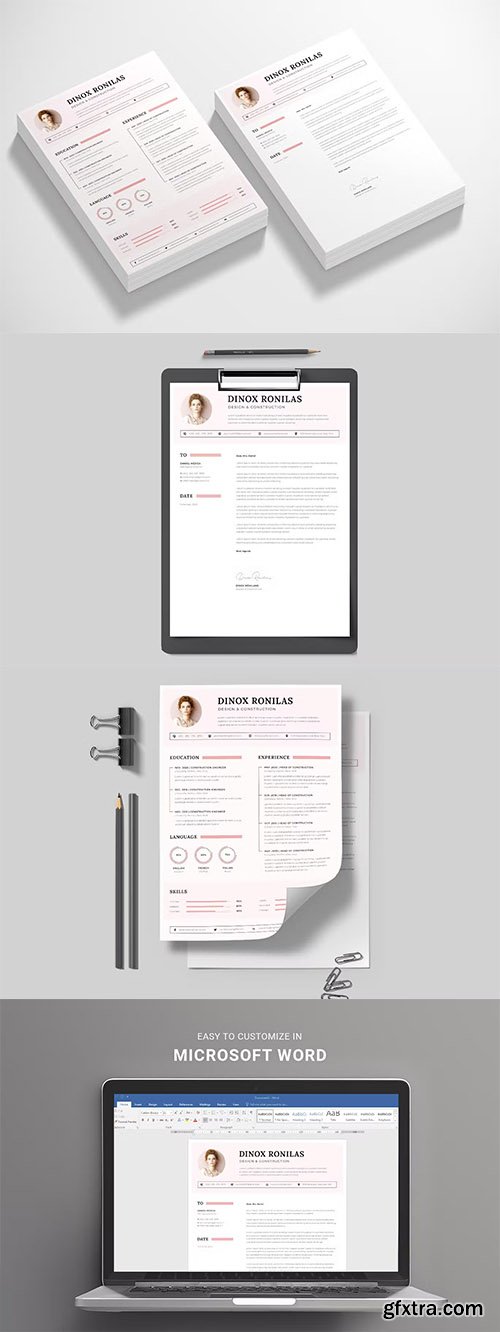 CV Word Template