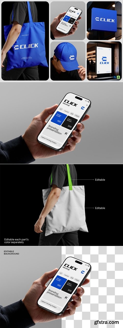 MockupCloud - Branding Identity Mockup Set