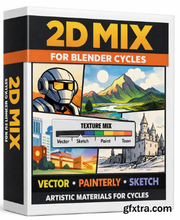 2D Mix for Blender Cycles for Blender