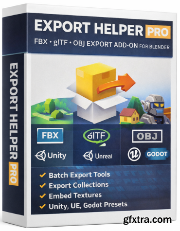 Export Helper Pro v2.0 for Blender