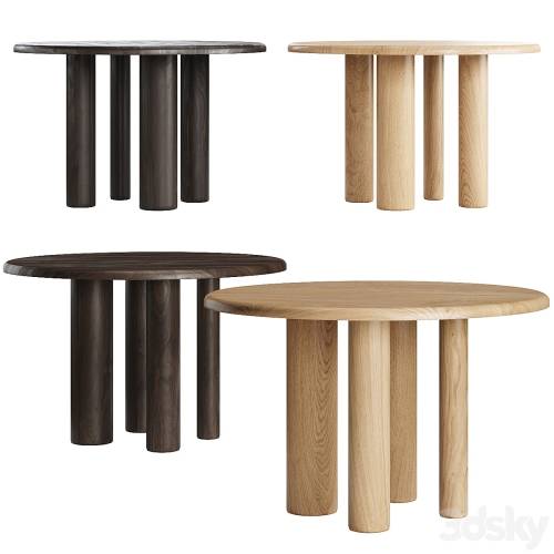 '3dsky Pro - Mailen Round Table by Kave Home'
