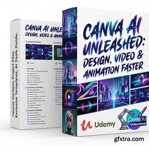Udemy - Canva AI Unleashed: Design, Video & Animation Faster