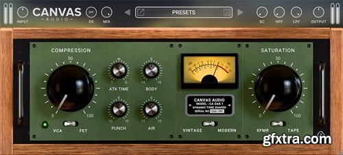 Canvas Audio Oak Dynamic Tone Shaper v1.0.11