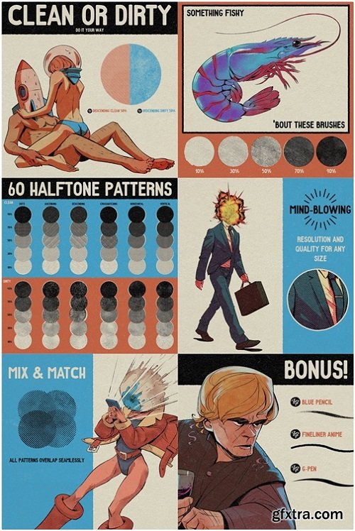 Lucas Peinador - LP Halftone Brushes v1.1