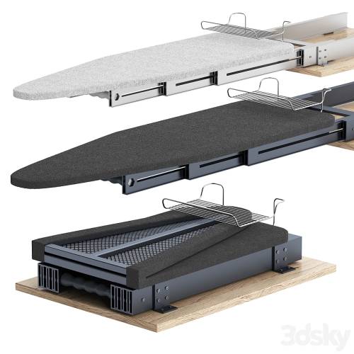 '3dsky Pro - Starax retractable built-in ironing board'