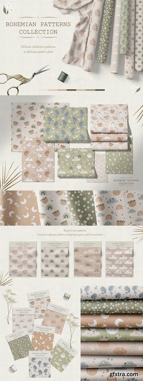 Bohemian Patterns Collection
