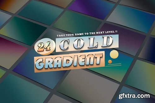 24 Cold Gradients Photoshop