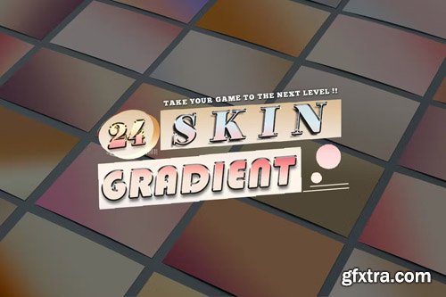 24 Skin Gradients Photoshop