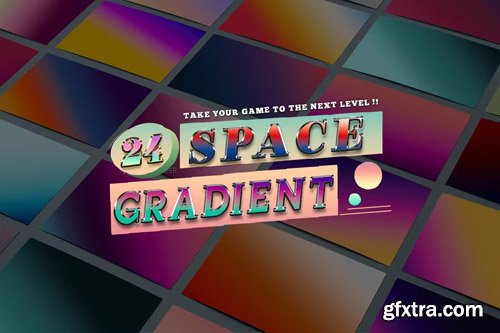 24 Space Gradients Photoshop