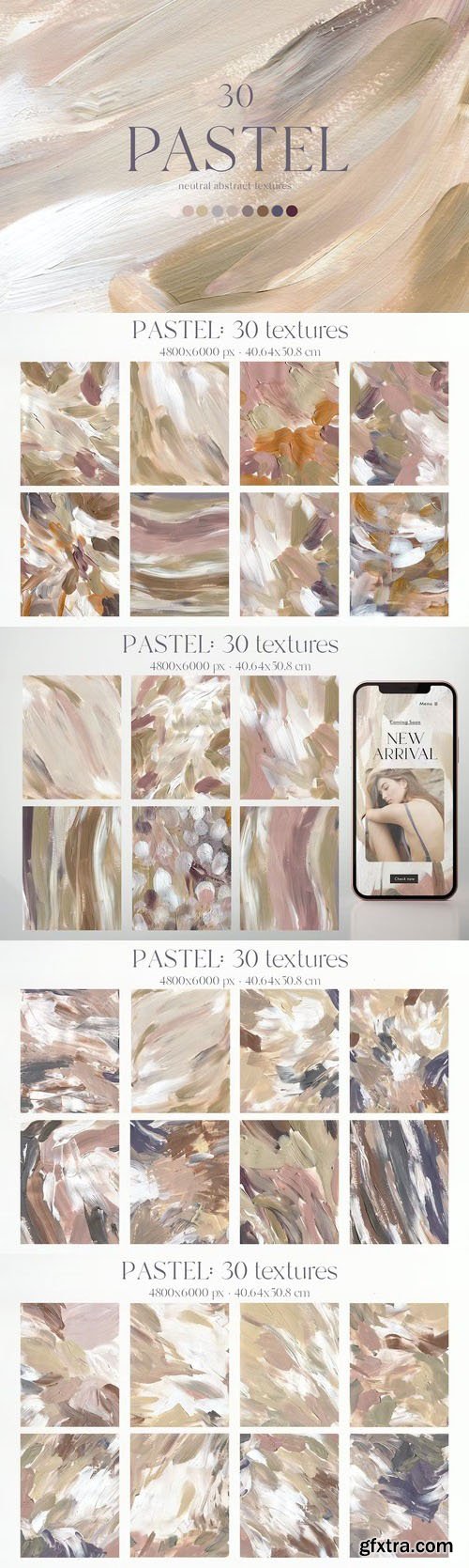 Pastel beige neutral acrylic textures backgrounds