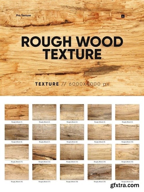 20 Rough Wood Texture