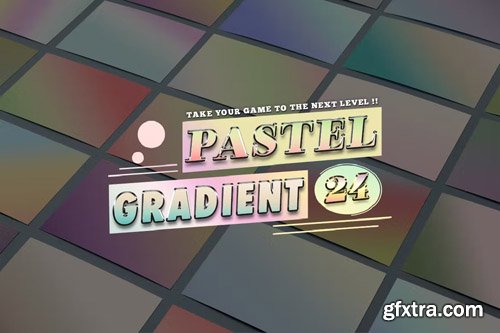 24 Pastel Gradients Photoshop