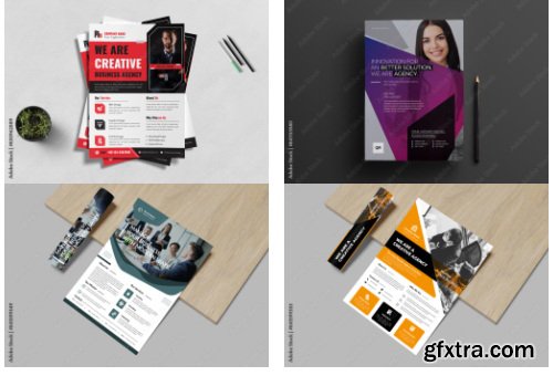 Creative Business Agency Flyer Template 40xAI