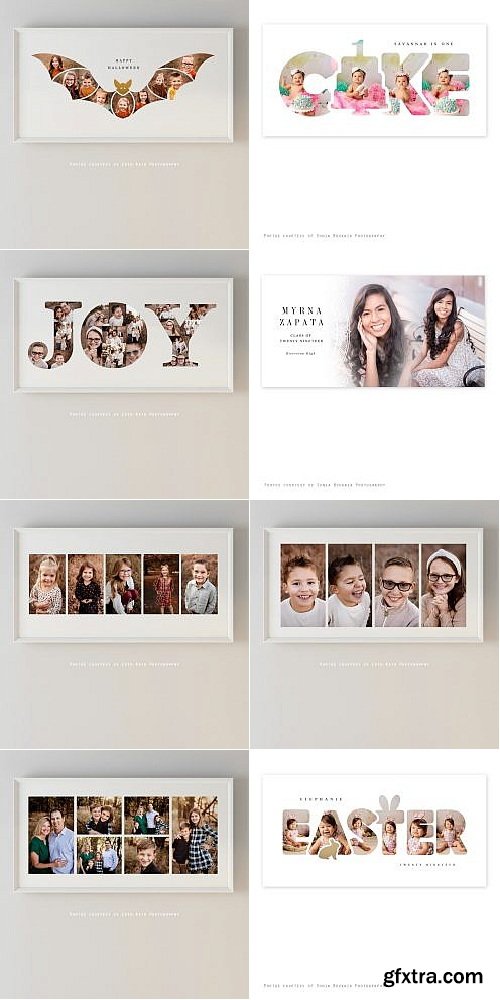 Squijoo - Collages & Boards - 20 x 10 50xPSDs