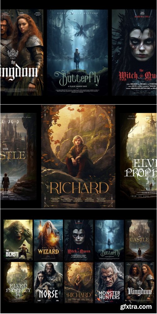 Pixflow - French Movie Posters V.1