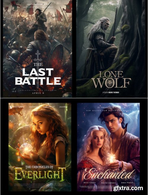 Pixflow - French Movie Posters V.1