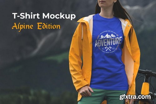 MockupCloud - T-Shirt Mockup Alpine Edition