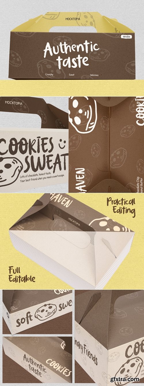 MockupCloud - Haven - Paper Box Mockup