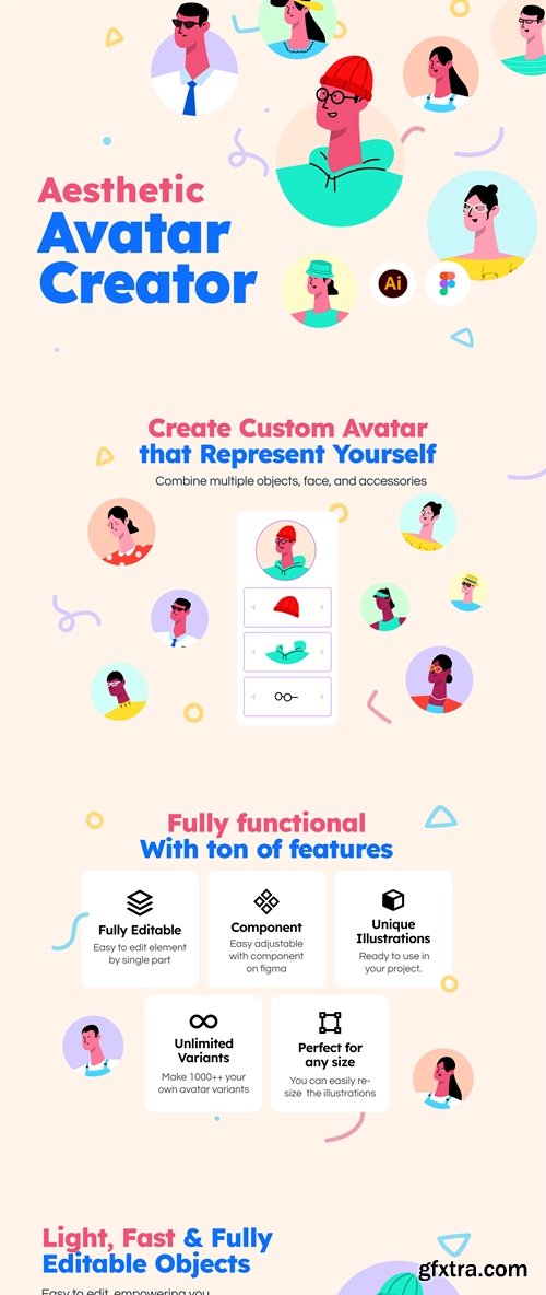 Profily - Aesthetic Avatar Creator