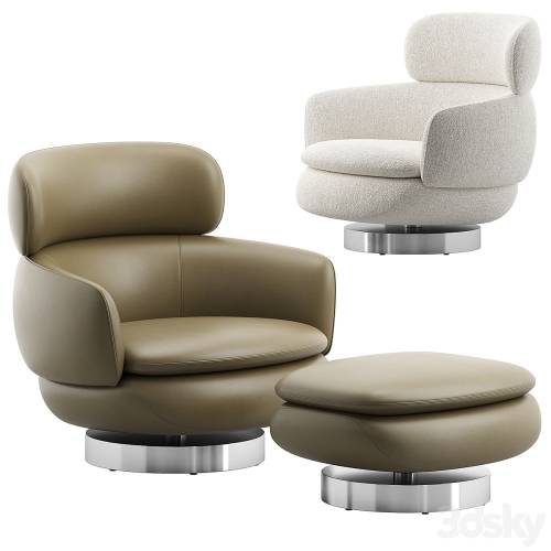 '3dsky Pro - Vivienne High Armchair by Minotti' '3dsky Pro - Vivienne High Armchair by Minotti'