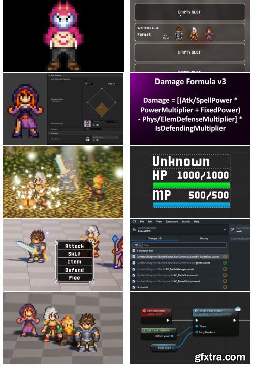 Cobracode - Unreal Engine JRPG Masterclass