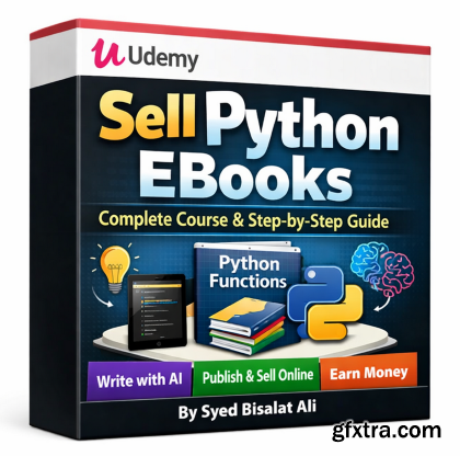 Udemy - Sell Python E Books Complete Course And Step By Step Guide