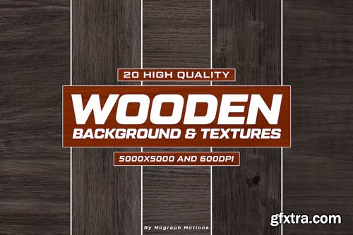 20 Wooden Background Textures