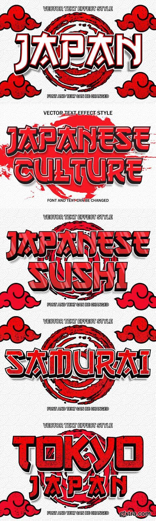 Vector 3d text editable, text effect font vol 78