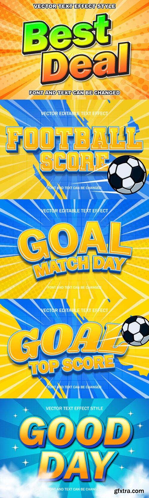 Vector 3d text editable, text effect font vol 72