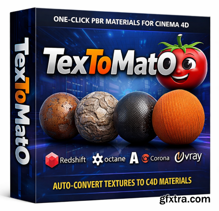 The Pixel Lab - TexToMatO v10.2 for Cinema 4D