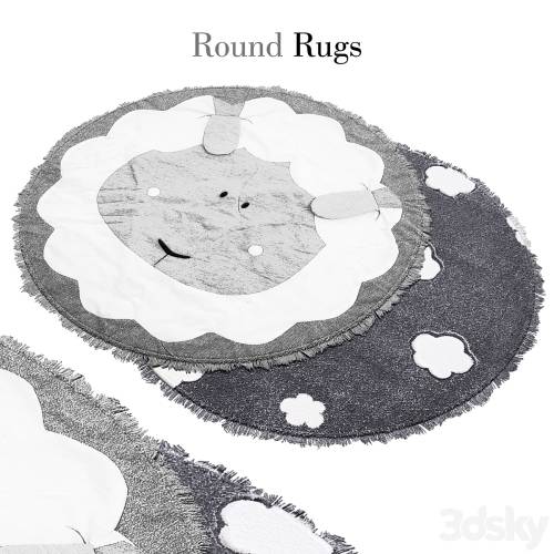 '3dsky Pro - round rug 15'