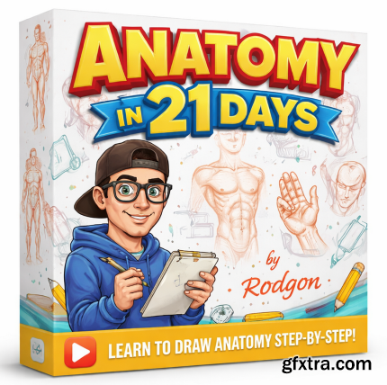 21 Draw - LEARN ANATOMY IN 21 DAYS - Video Course with Rodgon