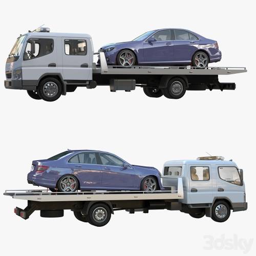 '3dsky Pro - BAW Fenix 1066 truck Tow truck, double cab' '3dsky Pro - BAW Fenix 1066 truck Tow truck, double cab'