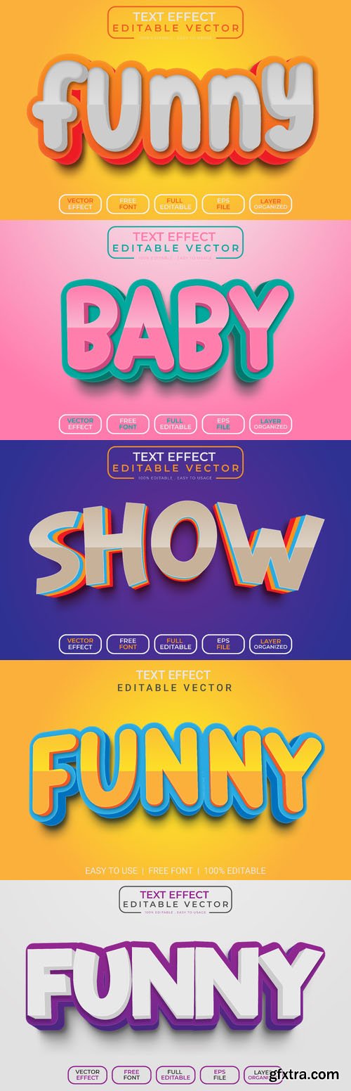 Vector 3d text editable, text effect font vol 87 Vector 3d text editable, text effect font vol 87
