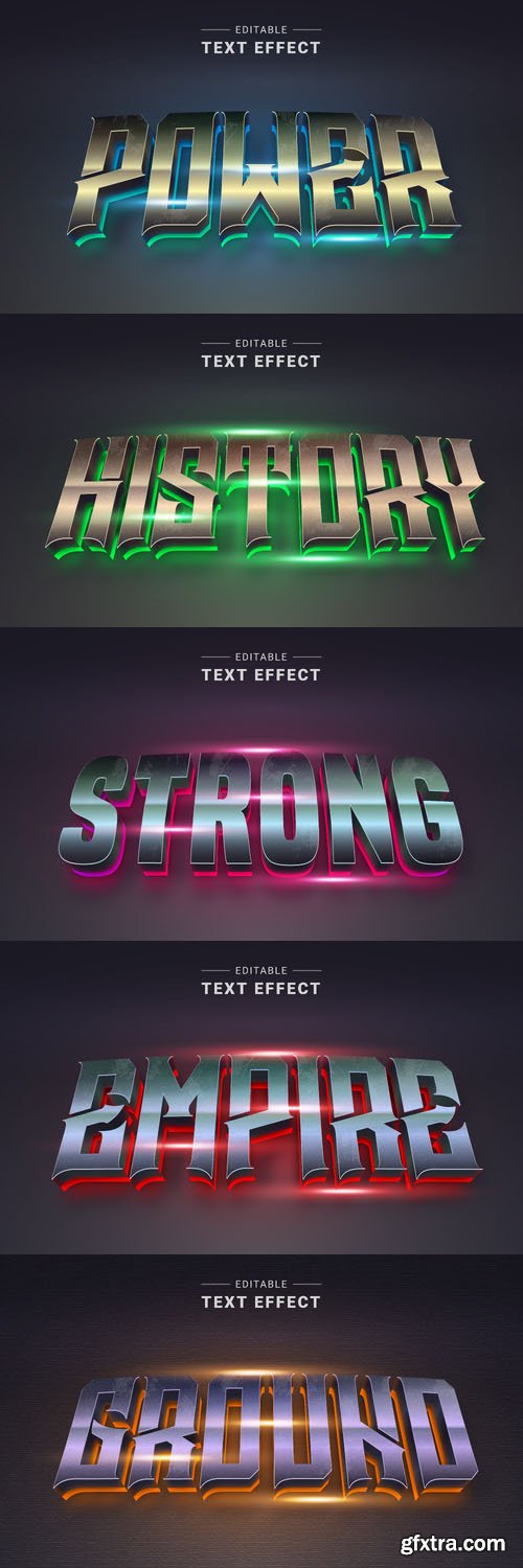 Vector 3d text editable, text effect font vol 103 Vector 3d text editable, text effect font vol 103