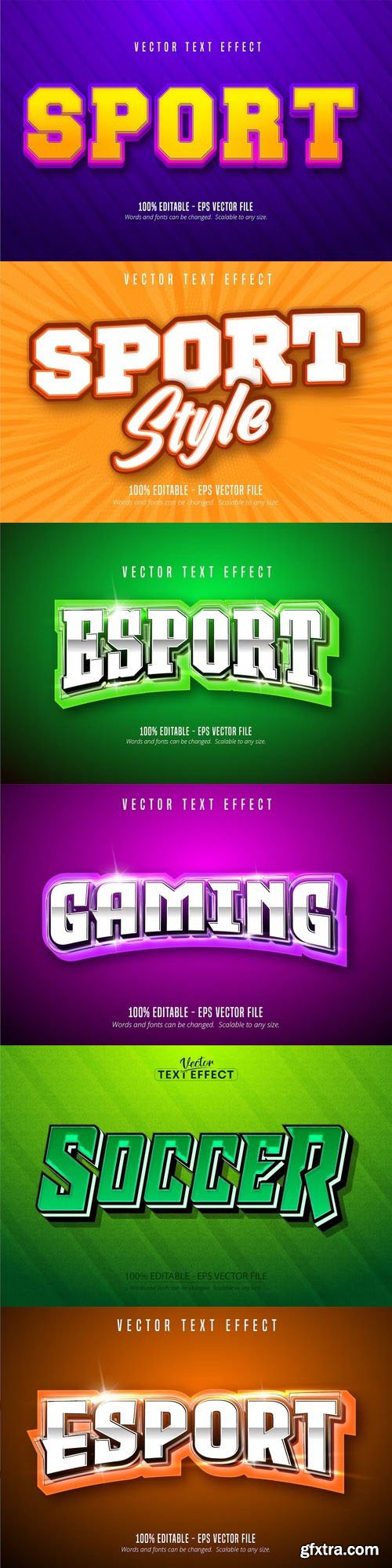 Vector 3d text editable, text effect font vol 113